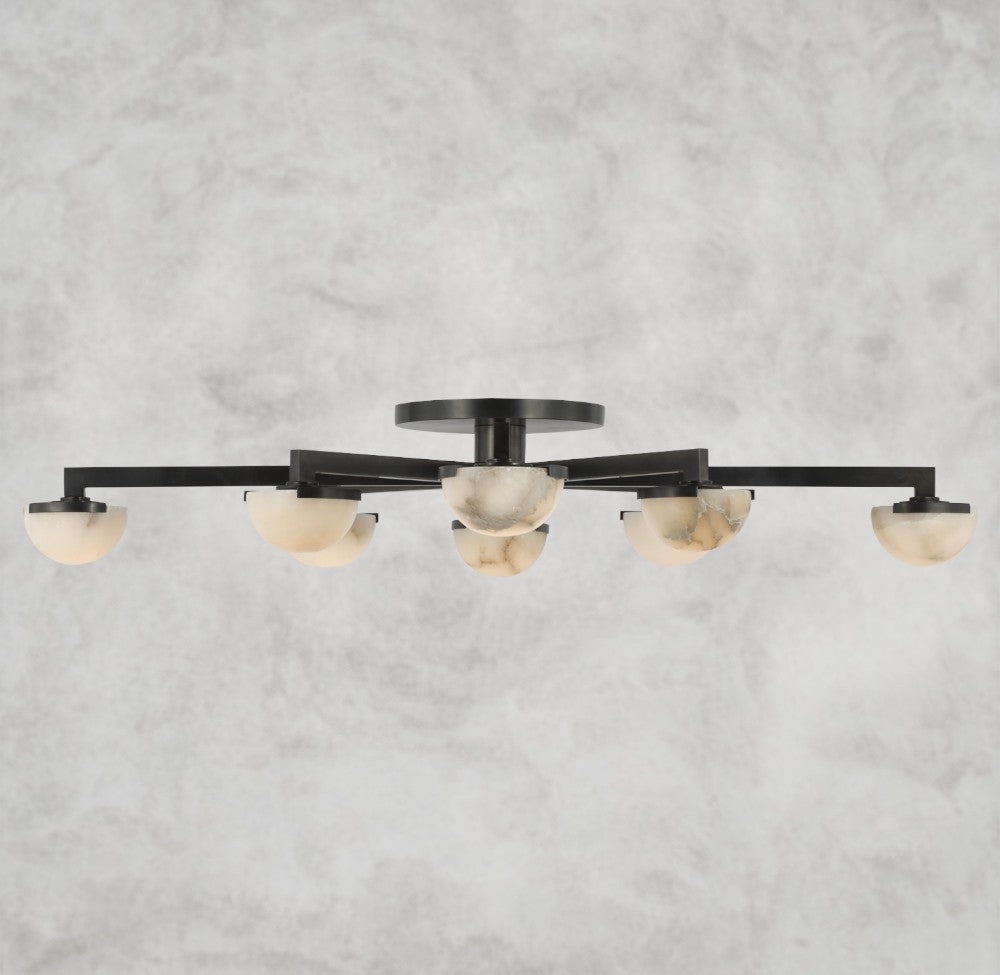 Pedra Staggered Arm Flush Mount 36", 48", 60"